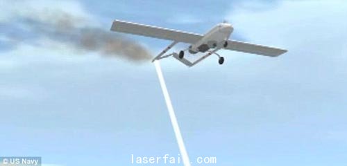 激光武器將送往第五艦隊(duì)駐地，以期能夠?qū)挂晾士焖傩⊥б约盁o人偵察機(jī)的騷擾。